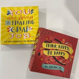 Inspirational quote books